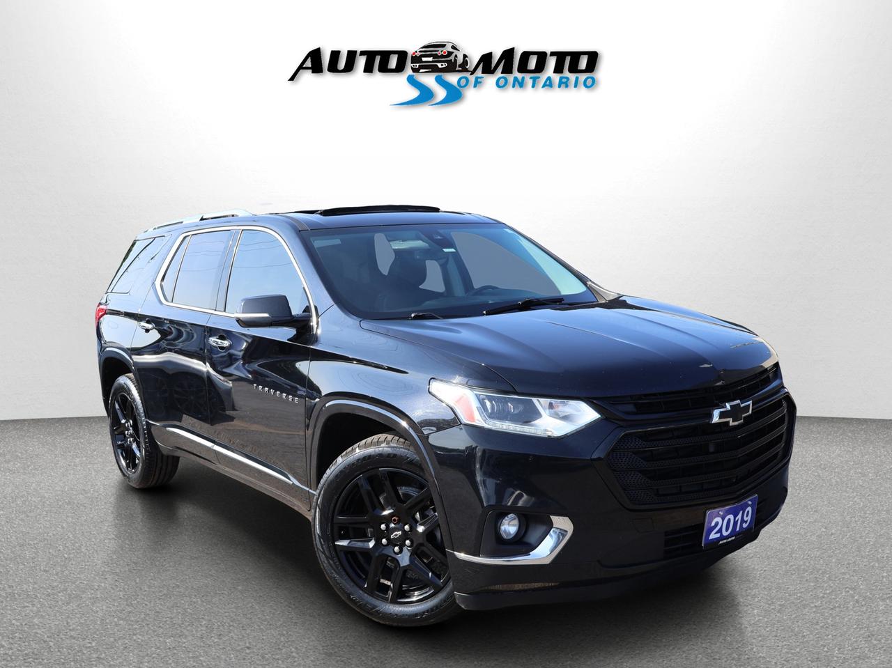 <p>*SAFETY INCLUDED*ONE OWNER*FREE ACCIDENT*2nd WINTER TIER*7 PASSENGERS<span>*</span><span> </span>Chevrolet Traverse 3.6<span>L AWD with Automatic Transmission. Black on Black Leather Interior. Fully Loaded with: Power Windows, Power Locks, and Power Heated Mirrors, CD/AUX, AC, Alloys, Keyless, Front Heated Seats, Back Up Camera, Navigation System, Bluetooth, Power Driver Seat, Alloys, Cruise Control System, Steering Mounted Control, Rear Temp Control, Power Tail Gate, Push to Start, AND ALL THE POWER OPTIONS !!!!!</span></p><pre><p><span>-------------------------------------------------</span><br><span>Financing options are available start from 6.29% with $0 Down payment O.A.C.</span><br><span>-------------------------------------------------</span><br><span>SAFETY CERTIFICATION INCLUDED*** Vehicle comes with: Safety Certification, and Car Fax Report ALL INCLUDED!! At no extra cost to you!! Dont miss this opportunity to own a high-quality, pre-owned vehicle. </span><br><span>-------------------------------------------------</span><br><span>Additionally, our vehicles qualify for up to 4 years of extended warranty. Please speak to your sales representative for more information.</span><br><span>-------------------------------------------------</span><br><span>We are open Monday to Saturday from 10am - 6pm, Sundays Closed.</span><br><span>-------------------------------------------------</span><br><span>We also welcome trade-ins, with on-site buyers available to estimate your vehicle on the same day.</span><br><span>-------------------------------------------------</span><br><span>Visit us at 3219 Harvester Road, Burlington, L7N 3N8 or call us at Nine O Five-281-2255 for more information.</span><br><span>------------------------------------------------</span><br><span>Check our inventory at www automotoinc ca</span></p></pre>
