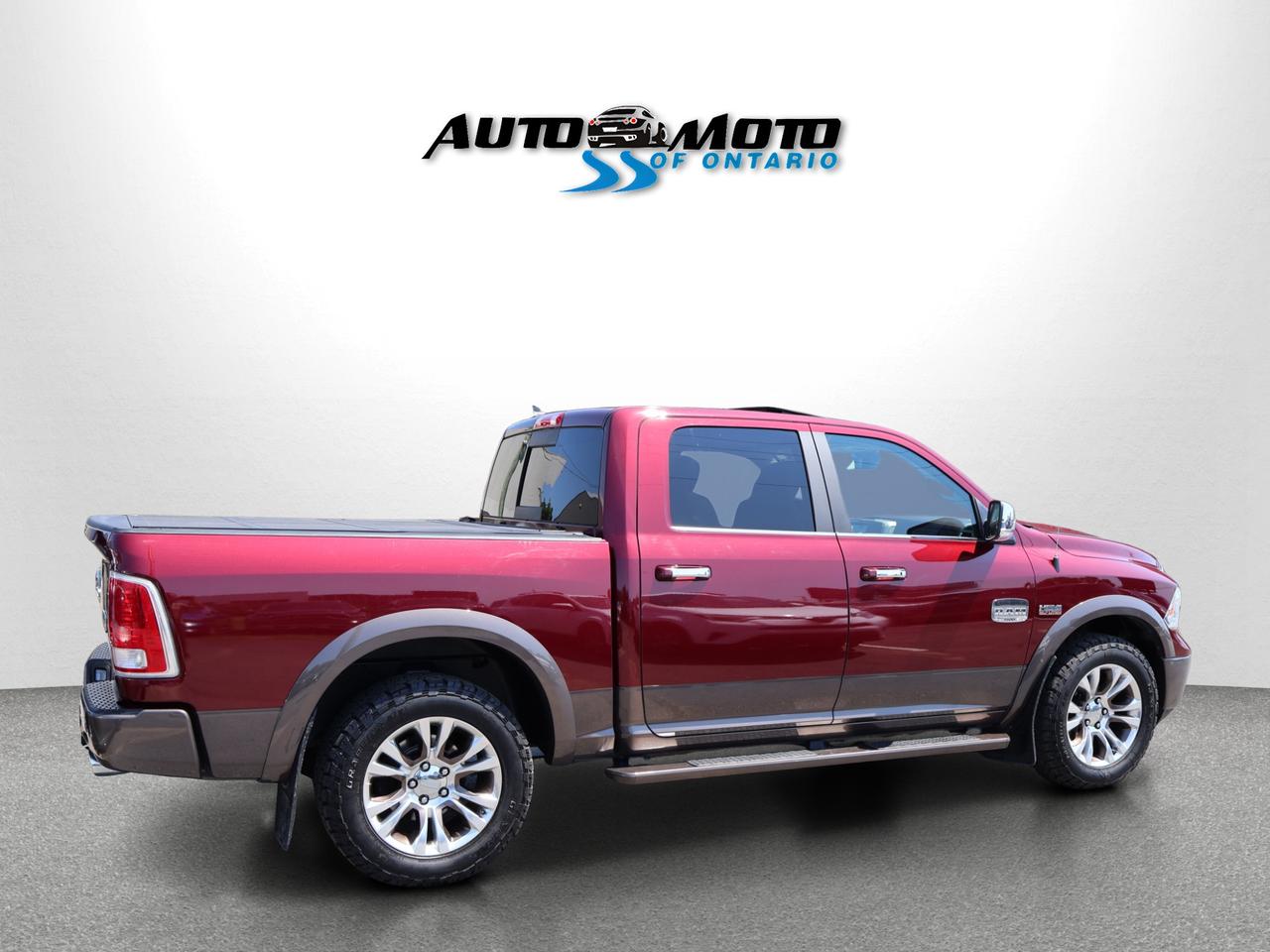 2018 RAM 1500 LONGHORN HEMI CREW 4WD CAMERA NAV BLUETOOTH LEATHER HATED SEATS SUNROOF CRUISE ALLOYS Photo