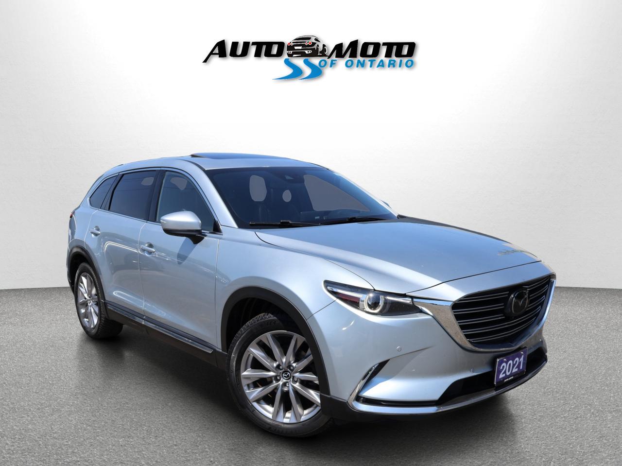 <p>*SAFETY INCLUDED*9 SERVICE RECORDS*7 SEATS*LOCAL ONATRIO CAR*<span> </span><span>Mazda CX-9 2.5L AWD with Automatic Transmission</span><span>. Silver on Black Leather Interior. Fully Loaded with: Power Windows, Power Locks, and Power Heated Mirrors, CD/AUX, AC, Alloys, Keyless, Front Heated Seats, 360 Back Up Camera, Navigation System, Bluetooth, Power Driver Seat, Alloys, Cruise Control System, Steering Mounted Control, Rear Temp Control, Power Tail Gate, Push to Start, AND ALL THE POWER OPTIONS !!!!!</span></p><pre><p><span>-------------------------------------------------</span><br><span>Financing options are available start from 6.29% with $0 Down payment O.A.C.</span><br><span>-------------------------------------------------</span><br><span>SAFETY CERTIFICATION INCLUDED*** Vehicle comes with: Safety Certification, and Car Fax Report ALL INCLUDED!! At no extra cost to you!! Dont miss this opportunity to own a high-quality, pre-owned vehicle. </span><br><span>-------------------------------------------------</span><br><span>Additionally, our vehicles qualify for up to 4 years of extended warranty. Please speak to your sales representative for more information.</span><br><span>-------------------------------------------------</span><br><span>We are open Monday to Saturday from 10am - 6pm, Sundays Closed.</span><br><span>-------------------------------------------------</span><br><span>We also welcome trade-ins, with on-site buyers available to estimate your vehicle on the same day.</span><br><span>-------------------------------------------------</span><br><span>Visit us at 3219 Harvester Road, Burlington, L7N 3N8 or call us at Nine O Five-281-2255 for more information.</span><br><span>------------------------------------------------</span><br><span>Check our inventory at www automotoinc ca</span></p></pre>