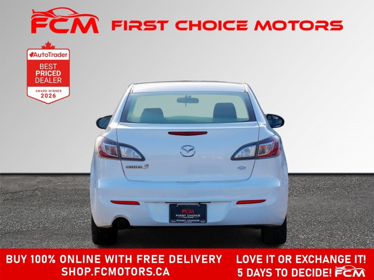 2012 Mazda MAZDA3 GX | FULLY CERTIFIED WITH WARRANTY Photo