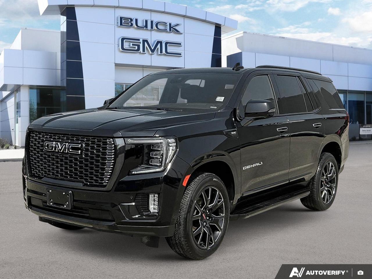 Used 2024 GMC Yukon Denali Clean CARFAX | Fresh Safety for sale in Winnipeg, MB