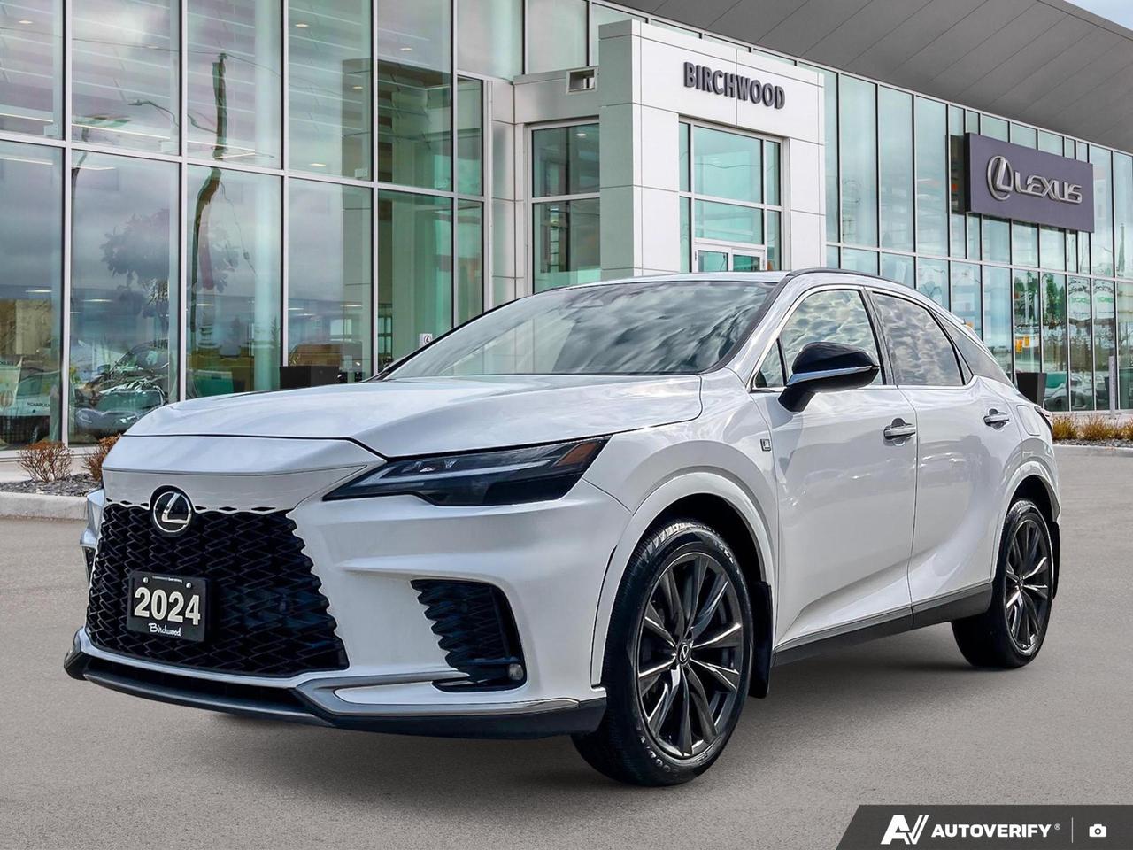 Used 2024 Lexus RX 350 F SPORT 1 Local trade in, bought here new! for sale in Winnipeg, MB
