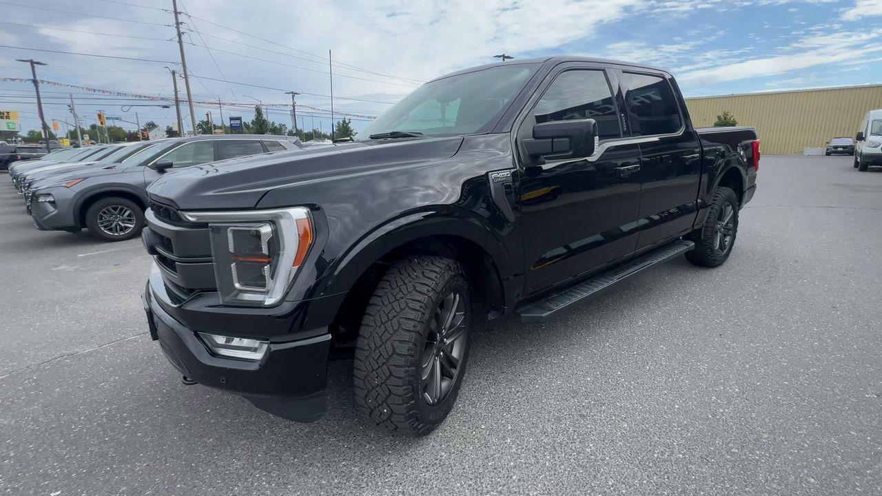 2023 Ford F-150 Lariat 4X4, LEATHER HEATED/COOLED SEATS, RUNNING BOARDS, NAV, REMOTE START, BLIND SPOT SENSOR, POWER FOLDIN Photo3