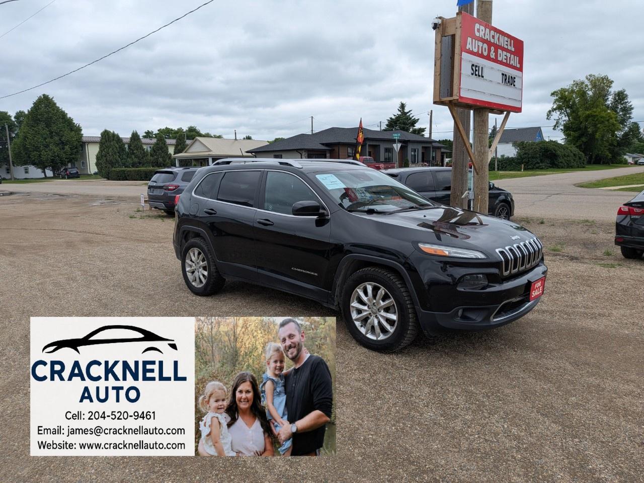 Used 2015 Jeep Cherokee 4WD 4Dr Limited for sale in Carberry, MB