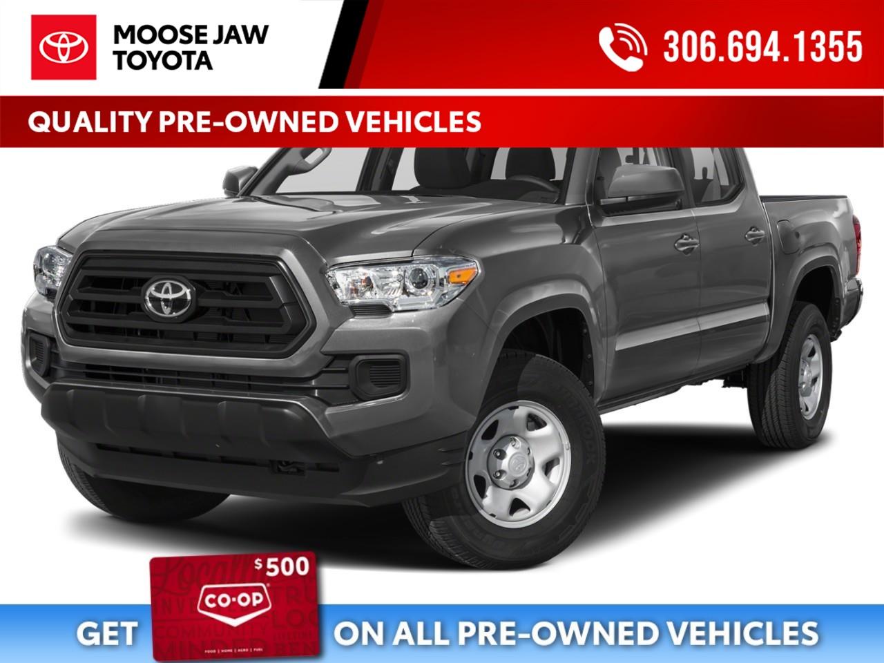 Used 2022 Toyota Tacoma Local trade with hard to find manual transmission! for sale in Moose Jaw, SK