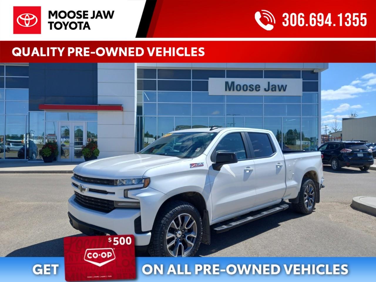 Used 2021 Chevrolet Silverado 1500 RST Local trade with only 91,298 KMs! for sale in Moose Jaw, SK