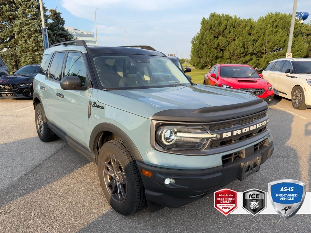 Used 2021 Ford Bronco Sport Big Bend 200A|BIG BEND|COPILOT 360|MOONROOF|1 OWNER for sale in Oakville, ON