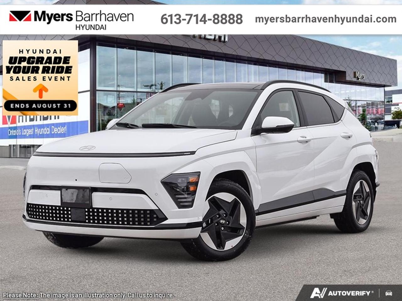 <b>Sunroof,  Power Liftgate,  Navigation,  Heated Seats,  Adaptive Cruise Control!</b><br> <br> The 2026 Kona Electric is more than just another FEV, its a roomy, capable SUV that doesnt use gas.<br> <br>This 2026 Kona Electric was made to normalize electric cars with an approachable price, impressive range, and conventional styling. But dont mistake this SUV for mundane! With incredible driving dynamics thanks to its true SUV roots and zippy torque from its electric drive motor, this Kona Electric doesnt just make your commute cheaper, it makes it better. If you want an electric SUV that puts driver experience first, then this 2026 Kona Electric is an easy choice.<br> <br>This Atlas White SUV has an Automatic transmission. <br> <br> Our Kona Electrics trim level is Preferred w/Trend Package. Standard features include a power liftgate, deep-tinted glass, and a panoramic sunroof that fills the cabin with natural light. Inside, premium touches include heated front seats, dual-zone automatic climate control, a heated leather steering wheel, and a 12.3-inch touchscreen with inbuilt navigation, Apple CarPlay, Android Auto, and remote start. Advanced safety systems such as Forward Collision Avoidance, Blind-Spot Warning, Rear Cross-Traffic Collision-Avoidance, and Lane Keep Assist provide peace of mind on every journey. This vehicle has been upgraded with the following features: Sunroof, Power Liftgate, Navigation, Heated Seats, Adaptive Cruise Control, Heated Steering Wheel, Remote Start.<br><br> <br/><br> o~o