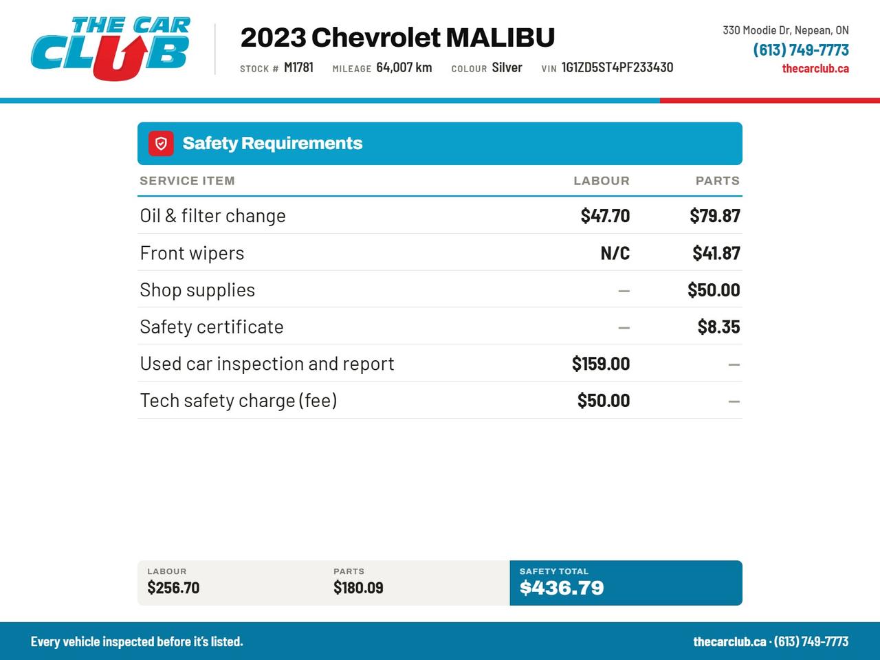 2023 Chevrolet Malibu 1LT