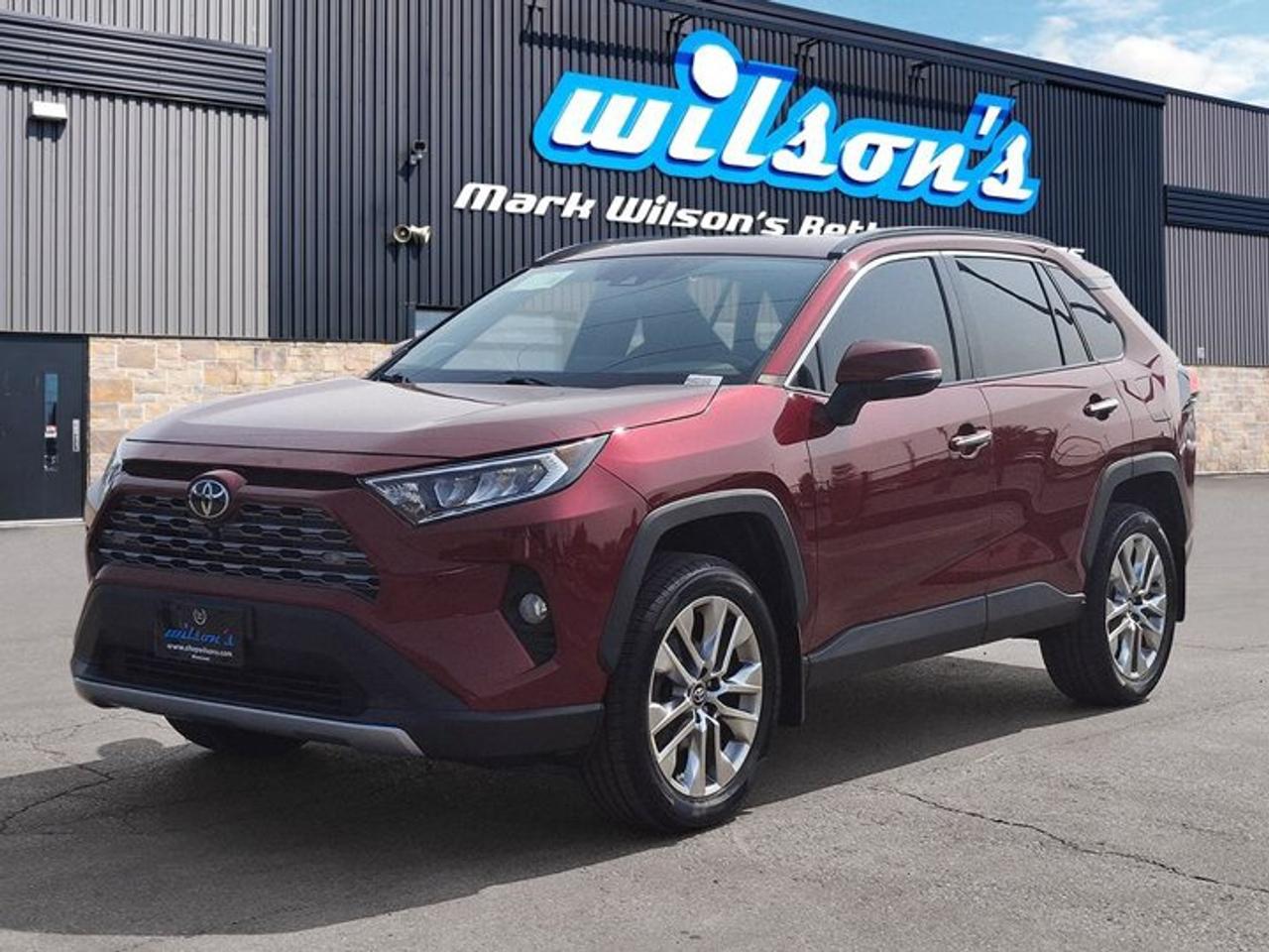 2019 Toyota RAV4 LimitedAWD | Leather | Sunroof | Heated Seats + Steering | Adaptive Cruise | Power Liftgate & More! Photo