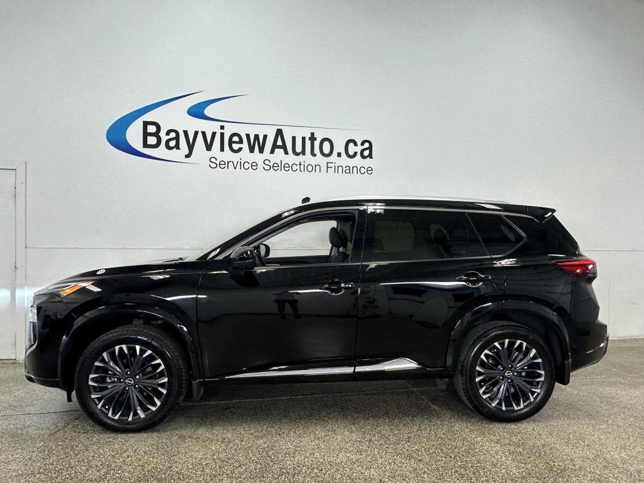2024 Nissan Rogue Platinum AWD PLATINUM - BLACK LEATHER/PANO/NAVI/15KM/1 OWNER LEASE RETURN! Photo