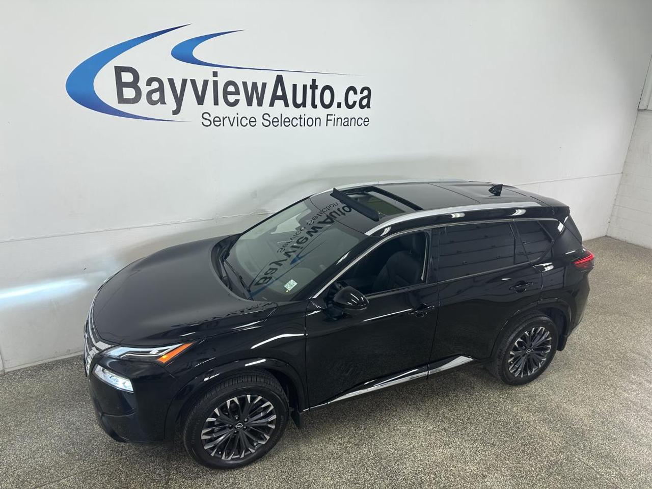2024 Nissan Rogue Platinum AWD PLATINUM - BLACK LEATHER/PANO/NAVI/15KM/1 OWNER LEASE RETURN! Photo