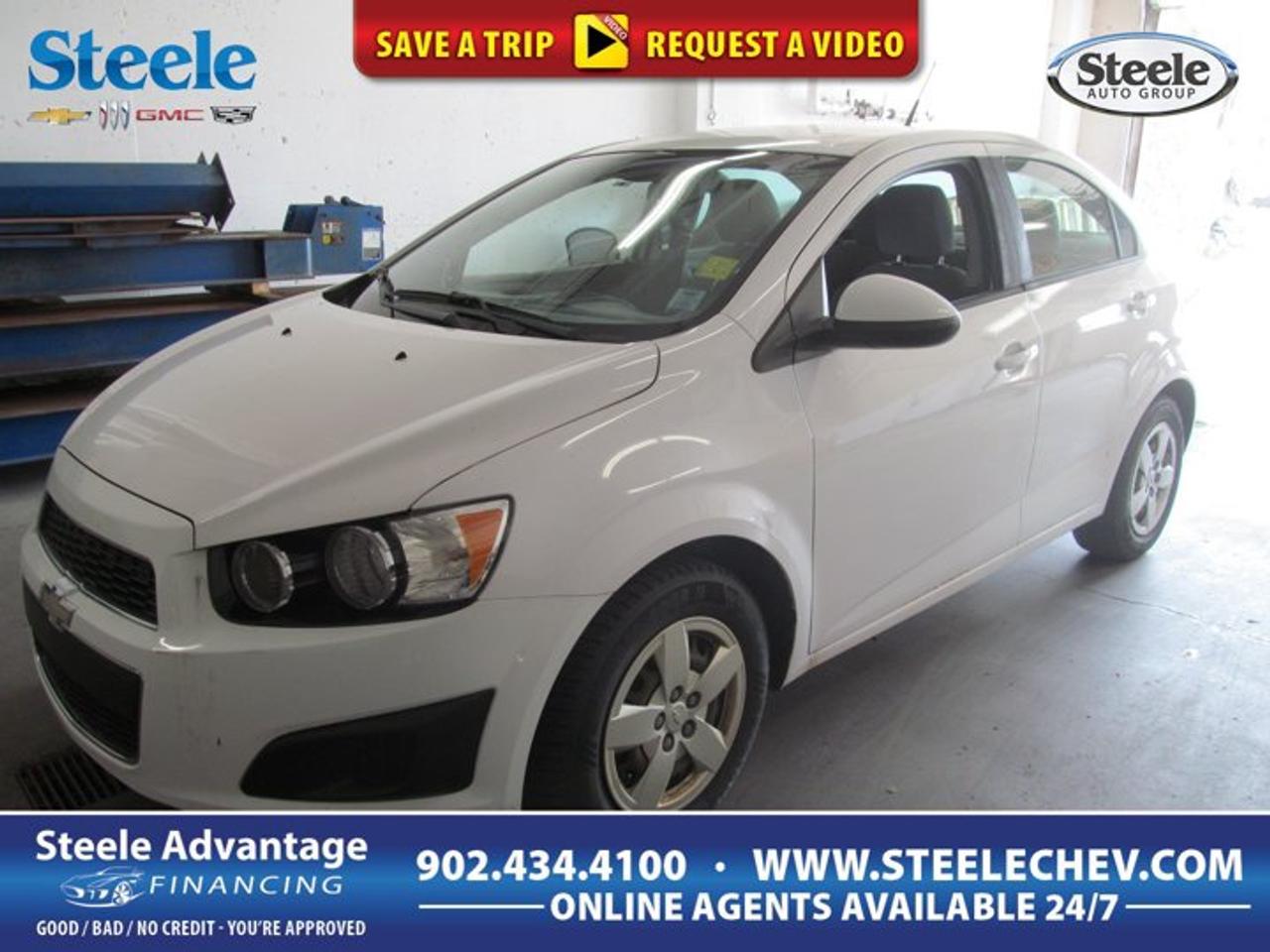 Built for value, efficiency, and everyday practicality, this 2012 Chevrolet Sonic LS sedan is a smart choice for drivers who want simple, dependable transportation. Offered by Steele Chevrolet Buick GMC in Dartmouth, this white four-door compact pairs a fuel-friendly 1.8L gas engine with a manual transmission for a more connected drive.With 180,570 km on the odometer, this 2012 Chevrolet Sonic LS shows the kind of versatility that suits commuting, student life, or a budget-conscious household. Its front-wheel drive layout helps deliver predictable road manners in changing conditions, while the compact sedan design makes it easy to park and easy to live with.FEATURES OF THE Sonic LS1.8L double overhead camshaft four-cylinder engineManual transmission for engaged everyday drivingFront-wheel drive for balanced road mannersFour-door sedan with practical layoutADVANCED SAFETY FEATURESTire pressure monitoring helps track inflationFront-wheel drive supports steady handlingFour-door design aids passenger accessCompact size helps urban manoeuvrabilityPERFORMANCE AND EFFICIENCY1.8L gas engine balances power efficiencyManual gearbox adds direct driver controlDouble overhead camshaft supports smooth operationCompact sedan shape helps daily economyCOMFORT AND CONVENIENCEFour doors support easy daily entryCompact size suits city parking spacesPractical cabin layout keeps controls accessibleSedan body offers everyday driving comfortTECHNOLOGY AND CONNECTIVITYTire pressure monitor adds useful driver informationClear driving layout supports easy operationManual controls offer simple everyday useEssential design keeps focus on drivingCARGO SPACETrunk design suits daily errand needsSedan layout separates cargo from cabinPractical rear storage for small luggageCompact exterior still offers useful spaceAWARDS & RECOGNITIONSTop Safety Pick, Insurance Institute for Highway Safety, 2012WHAT OTHER OWNERS LIKEGood fuel economy for daily drivingEasy-to-drive size in city trafficManual transmission adds driver involvementPractical sedan shape for everyday useThe 2012 Chevrolet Sonic LS stands out with a straightforward approach that many drivers still appreciate. The 1.8L DOHC four-cylinder engine is known for delivering useful everyday performance, and the manual transmission gives you more control over shifting, especially in town or on the highway.Its white exterior brings a clean, classic look that stays timeless and easy to maintain. The four-door body style adds welcome practicality, making entry and exit easier for passengers while keeping the compact footprint that many drivers want for urban driving and tighter parking spaces around Dartmouth.This 2012 Chevrolet Sonic LS is especially appealing for shoppers who want a compact sedan focused on the basics. The front-wheel drive setup supports confident all-season drivability, and the tire pressure monitoring system adds a helpful layer of awareness by letting you know when tire inflation needs attention.Inside, the layout is designed with function in mind. Controls are easy to reach, visibility is generally strong for a compact sedan, and the trunk gives you separate cargo space for groceries, backpacks, and daily gear. It is a practical setup that works well for commuting, school, and regular errands.For drivers shopping the pre-owned market, this 2012 Chevrolet Sonic LS offers a sensible mix of efficiency, manageable size, and classic sedan usefulness. It is easy to see why compact cars like this remain popular with first-time buyers and anyone looking for affordable daily transportation from Steele Chevrolet Buick GMC.This 2012 Chevrolet Sonic LSs VIN is: 1G1JB5EH0C4101913 .