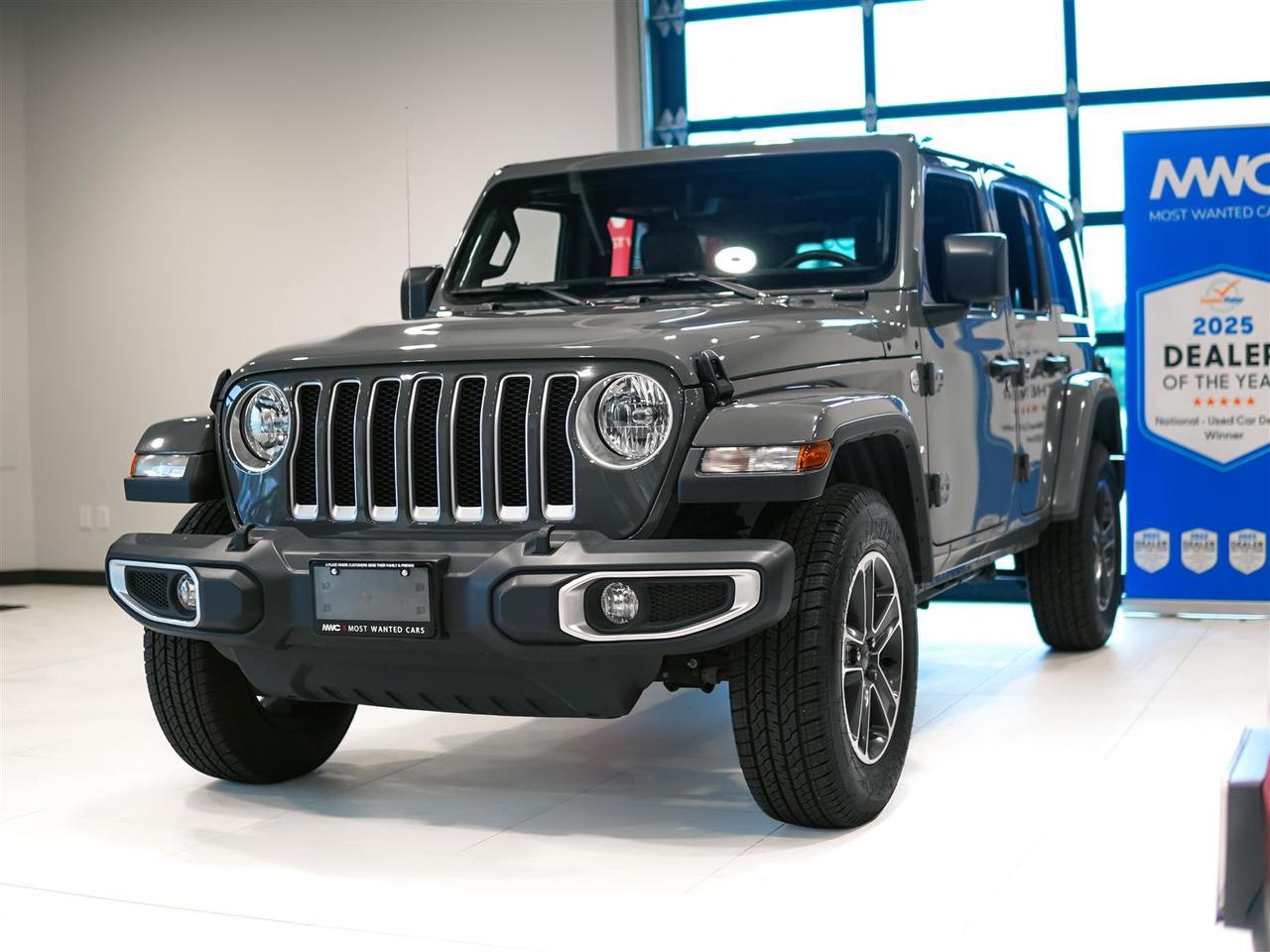 2023 Jeep Wrangler SAHARA | NO ACCIDENTS | LEATHER | NAV | BLIND | 4X4 Photo