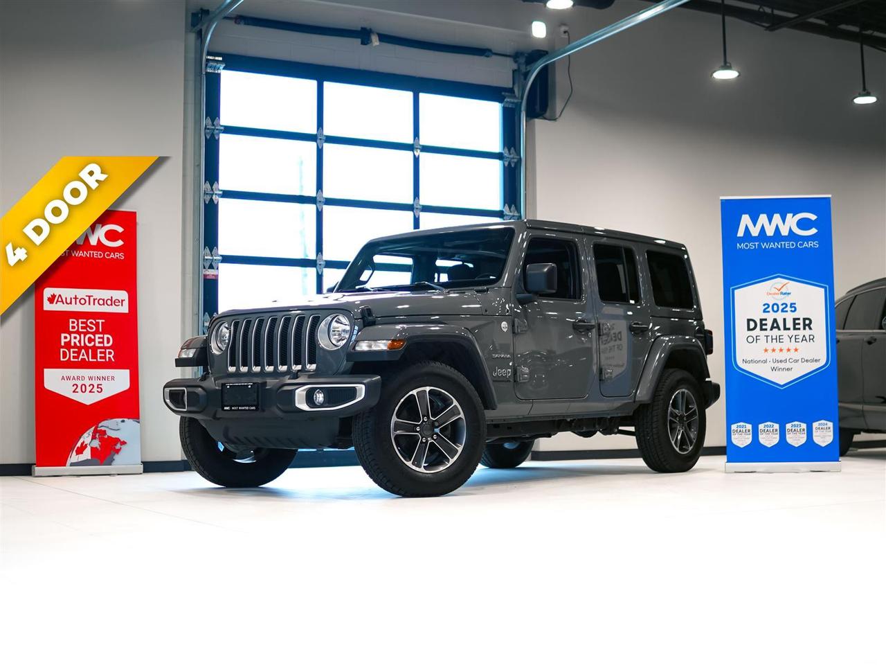 2023 Jeep Wrangler SAHARA | NO ACCIDENTS | LEATHER | NAV | BLIND | 4X4 Photo