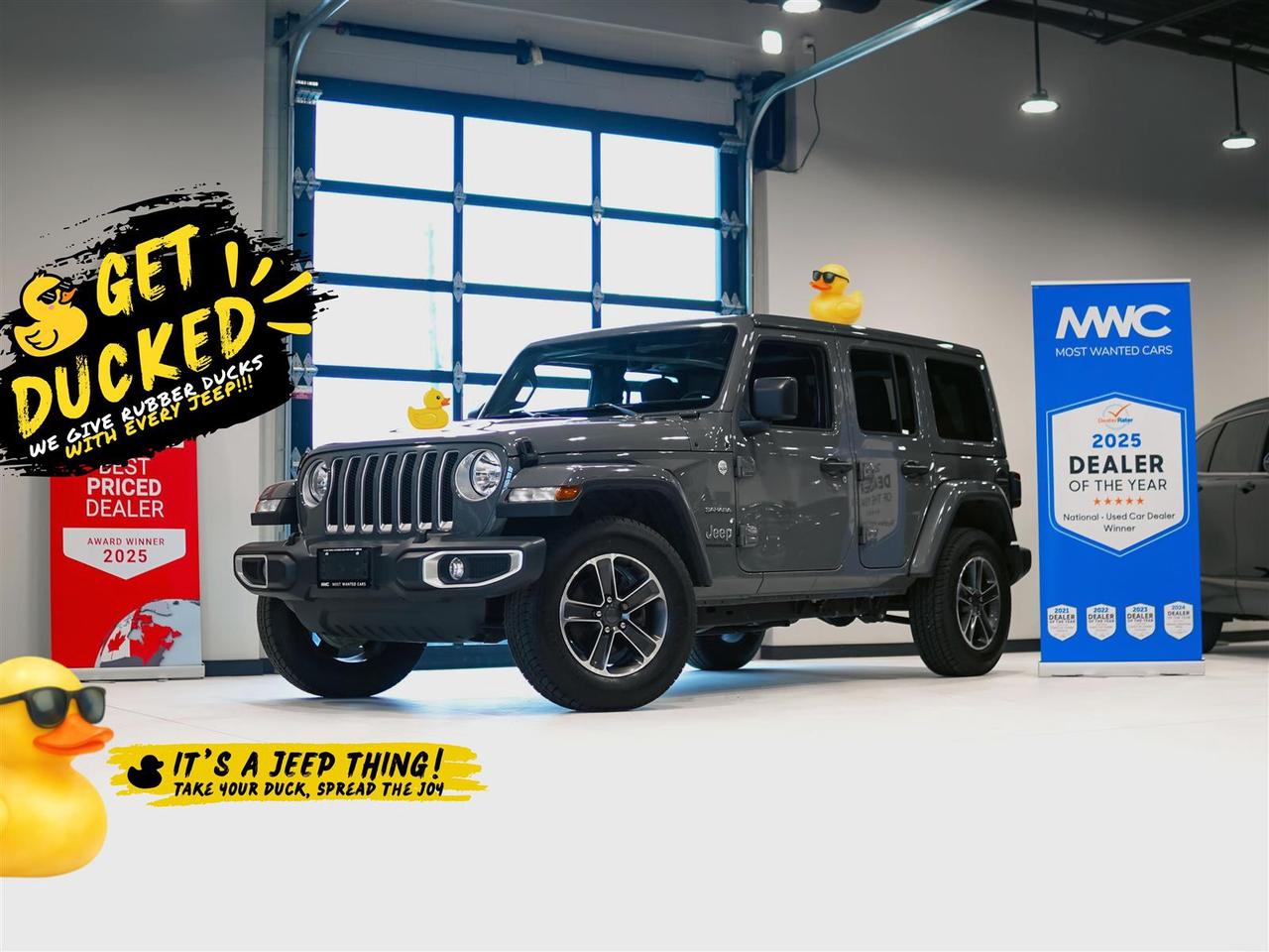 2023 Jeep Wrangler SAHARA | NO ACCIDENTS | LEATHER | NAV | BLIND | 4X4 Photo