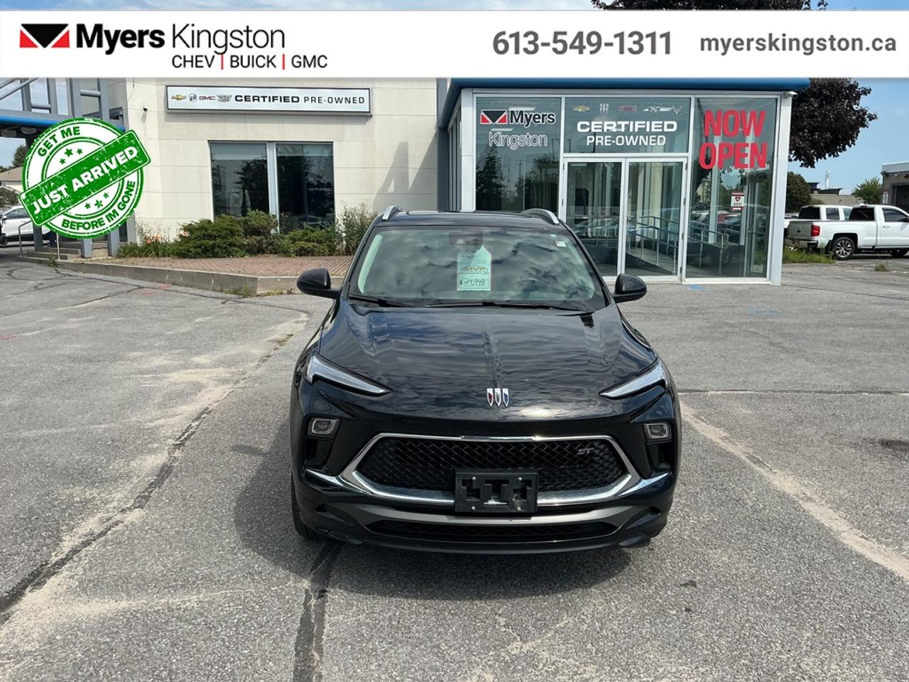 <b>Power Liftgate,  Heated Seats,  Heated Steering Wheel,  Remote Start,  Lane Keep Assist!</b><br> <br> Elevate the weekend and embrace spontaneity with the versatile and comfortable Encore GX. This 2024 Buick Encore GX is fresh on our lot in Kingston.<br> <br>This intelligently engineered Encore GX is ready to hit the road with versatile seating and cargo, stunning style, and an adventurous spirit. This SUV can fit your life, fit into your life, and help you find where you fit in all in one drive. With efficient power delivery and an engaging infotainment system, even the longest trips are made fun. For the evolution of the luxury family SUV, look no further than this Buick Encore GX.<br> <br>This SUV has 84,788 km. Its nice in colour. It has an Automatic transmission and is powered by a 155HP 1.3L 3 Cylinder Engine. <br> <br> Our Encore GXs trim level is Sport Touring. This Sport Touring trim steps things up with a power liftgate for rear cargo access, exclusive exterior styling and leatherette upholstery, along with great standard features such as heated front seats, a heated steering wheel, remote engine start, and an 11-inch touchscreen with wireless Apple CarPlay and Android Auto. Safety features include lane change alert with side blind zone alert, lane keep assist with lane departure warning, forward collision alert, and front pedestrian braking. This vehicle has been upgraded with the following features: Power Liftgate, Heated Seats, Heated Steering Wheel, Remote Start, Lane Keep Assist, Lane Departure Warning, Apple CarPlay.<br> <br>To apply right now for financing use this link: <a href=https://www.taylorautomall.com/finance/apply-for-financing/ target=_blank>https://www.taylorautomall.com/finance/apply-for-financing/</a><br> <br/>Buy this vehicle now for the lowest bi-weekly payment of <b>$174.82</b> with $0 down for 96 months @ 8.99% APR O.A.C. ( Plus applicable taxes - Plus applicable fees ). See dealer for details. <br><br>For more information, please call any of our knowledgeable used vehicle staff at (613) 549-1311!<br><br> Come by and check out our fleet of 60+ used cars and trucks and 170+ new cars and trucks for sale in Kingston.  o~o