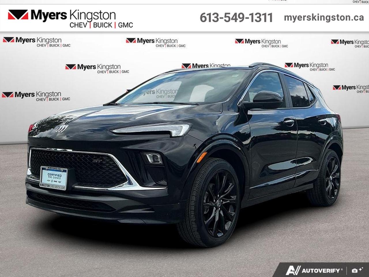 <b>Power Liftgate,  Heated Seats,  Heated Steering Wheel,  Remote Start,  Lane Keep Assist!</b><br> <br> Elevate the weekend and embrace spontaneity with the versatile and comfortable Encore GX. This 2024 Buick Encore GX is fresh on our lot in Kingston.<br> <br>This intelligently engineered Encore GX is ready to hit the road with versatile seating and cargo, stunning style, and an adventurous spirit. This SUV can fit your life, fit into your life, and help you find where you fit in all in one drive. With efficient power delivery and an engaging infotainment system, even the longest trips are made fun. For the evolution of the luxury family SUV, look no further than this Buick Encore GX.<br> <br>This SUV has 84,788 km. Its nice in colour. It has an Automatic transmission and is powered by a 155HP 1.3L 3 Cylinder Engine. <br> <br> Our Encore GXs trim level is Sport Touring. This Sport Touring trim steps things up with a power liftgate for rear cargo access, exclusive exterior styling and leatherette upholstery, along with great standard features such as heated front seats, a heated steering wheel, remote engine start, and an 11-inch touchscreen with wireless Apple CarPlay and Android Auto. Safety features include lane change alert with side blind zone alert, lane keep assist with lane departure warning, forward collision alert, and front pedestrian braking. This vehicle has been upgraded with the following features: Power Liftgate, Heated Seats, Heated Steering Wheel, Remote Start, Lane Keep Assist, Lane Departure Warning, Apple CarPlay.<br> <br>To apply right now for financing use this link: <a href=https://www.taylorautomall.com/finance/apply-for-financing/ target=_blank>https://www.taylorautomall.com/finance/apply-for-financing/</a><br> <br/>Buy this vehicle now for the lowest bi-weekly payment of <b>$174.82</b> with $0 down for 96 months @ 8.99% APR O.A.C. ( Plus applicable taxes - Plus applicable fees ). See dealer for details. <br><br>For more information, please call any of our knowledgeable used vehicle staff at (613) 549-1311!<br><br> Come by and check out our fleet of 60+ used cars and trucks and 170+ new cars and trucks for sale in Kingston.  o~o