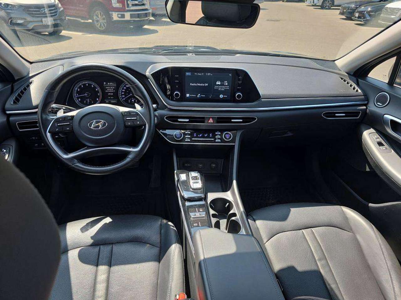 2021 Hyundai Sonata Luxury   NO ACCIDENTS 1 OWNER LEATHER 6.4L/100KM Photo