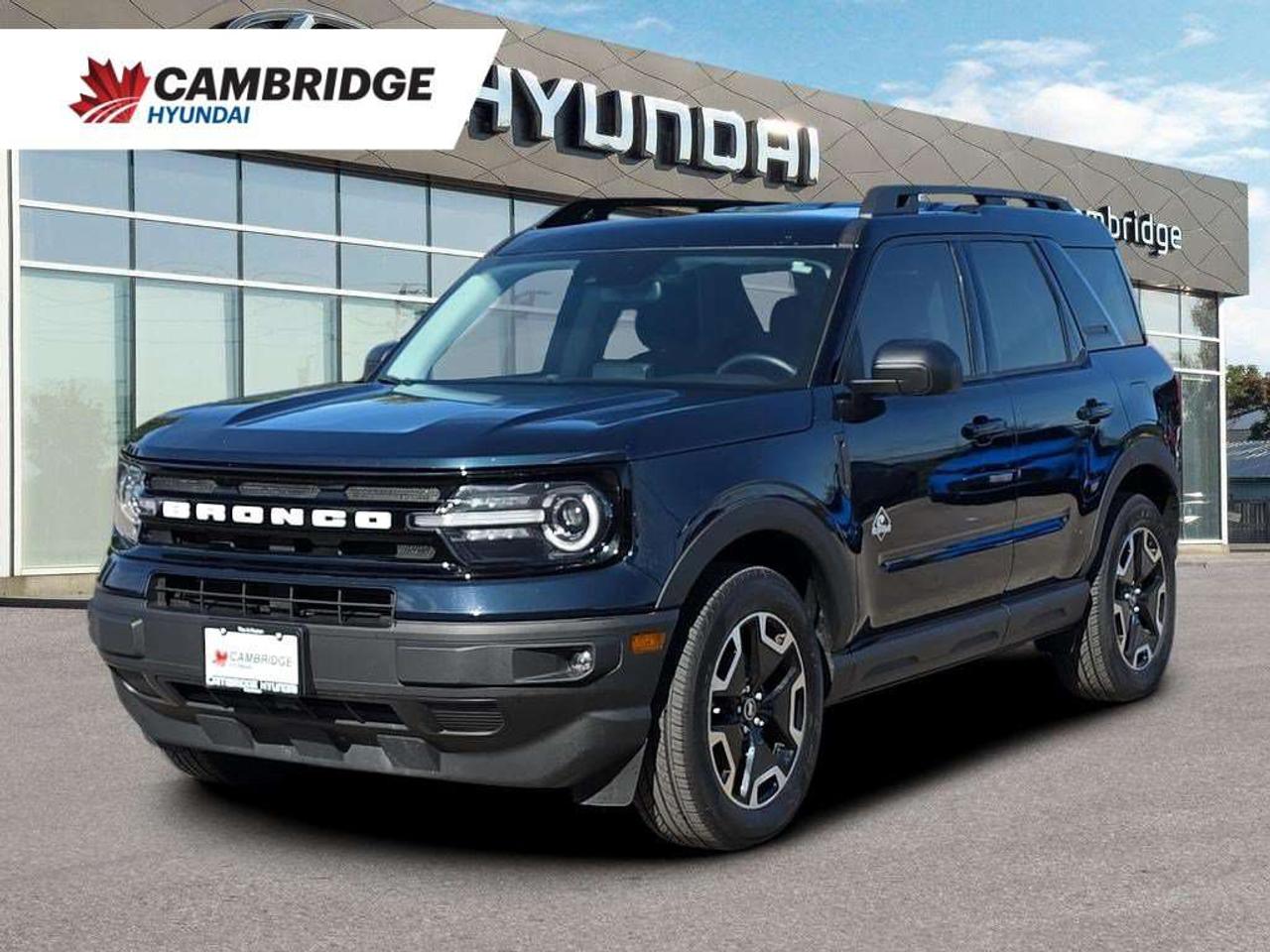 2023 Ford Bronco Sport Outer Banks   NO ACCIDENTS LEATHER 8.4L/100KM Photo