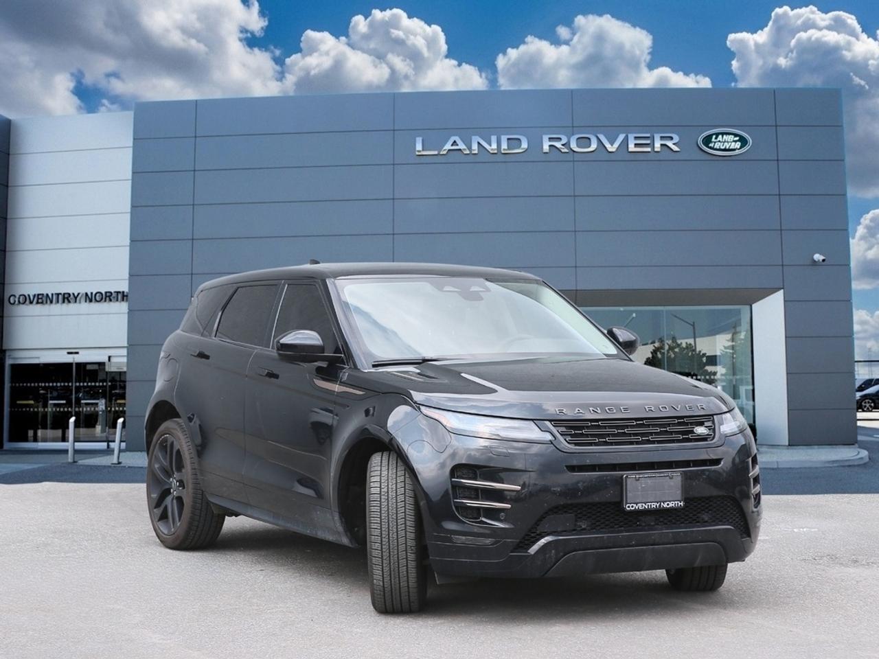 2024 Land Rover Range Rover Evoque DYNAMIC SE 246 HP   DYNAMIC SE   BLACK EXTERIOR PACK   MERIDIAN? AUDIO   PANORAMIC ROOF   MODERN BRITISH LUXURY Photo
