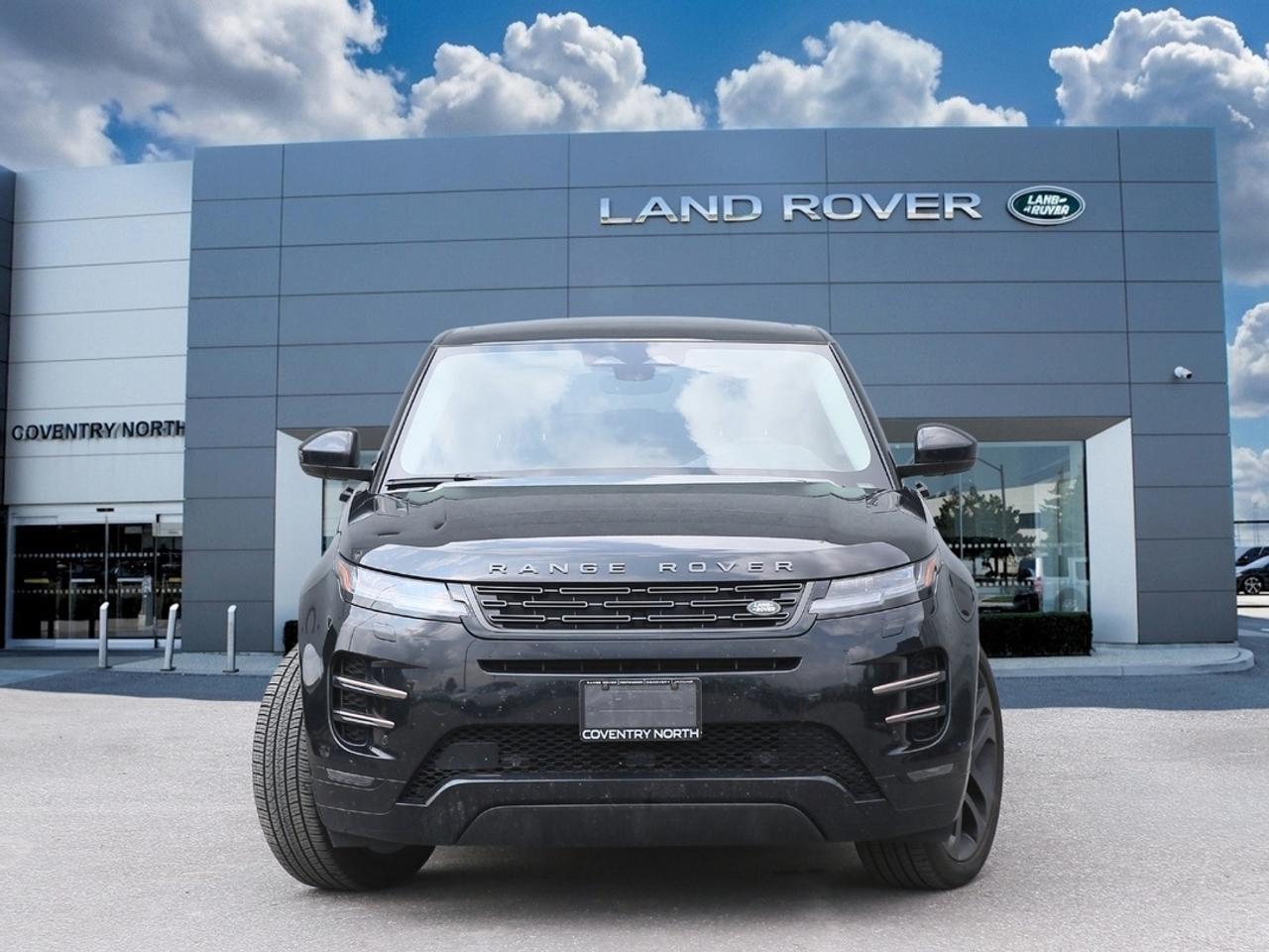 2024 Land Rover Range Rover Evoque DYNAMIC SE 246 HP   DYNAMIC SE   BLACK EXTERIOR PACK   MERIDIAN? AUDIO   PANORAMIC ROOF   MODERN BRITISH LUXURY Photo