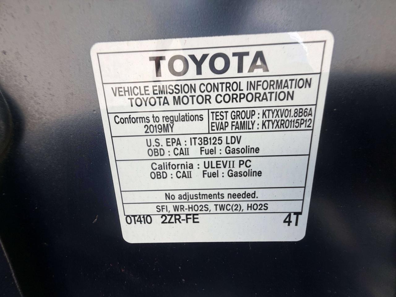 2019 Toyota Corolla SE / 72206 KMS !!!! SUNROOF/ NAVIGATION /B CAMERA Photo