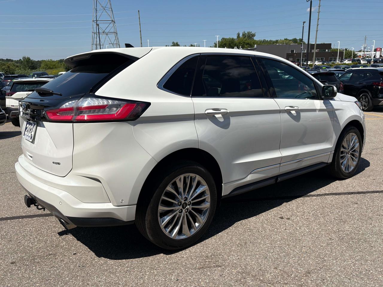 2024 Ford Edge Titanium AWD   Brown Leather   Clean Carfax Photo