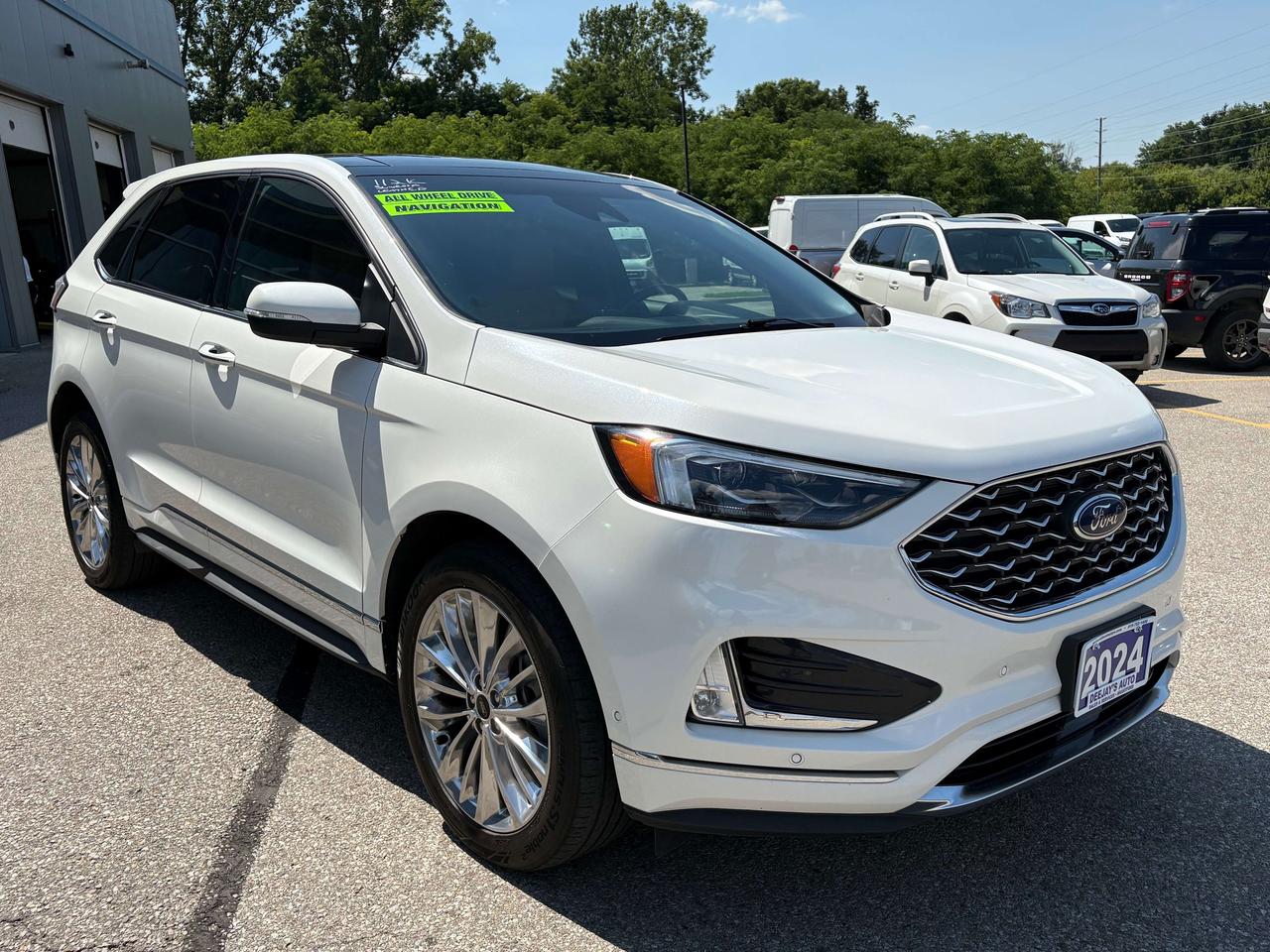 2024 Ford Edge Titanium AWD   Brown Leather   Clean Carfax Photo