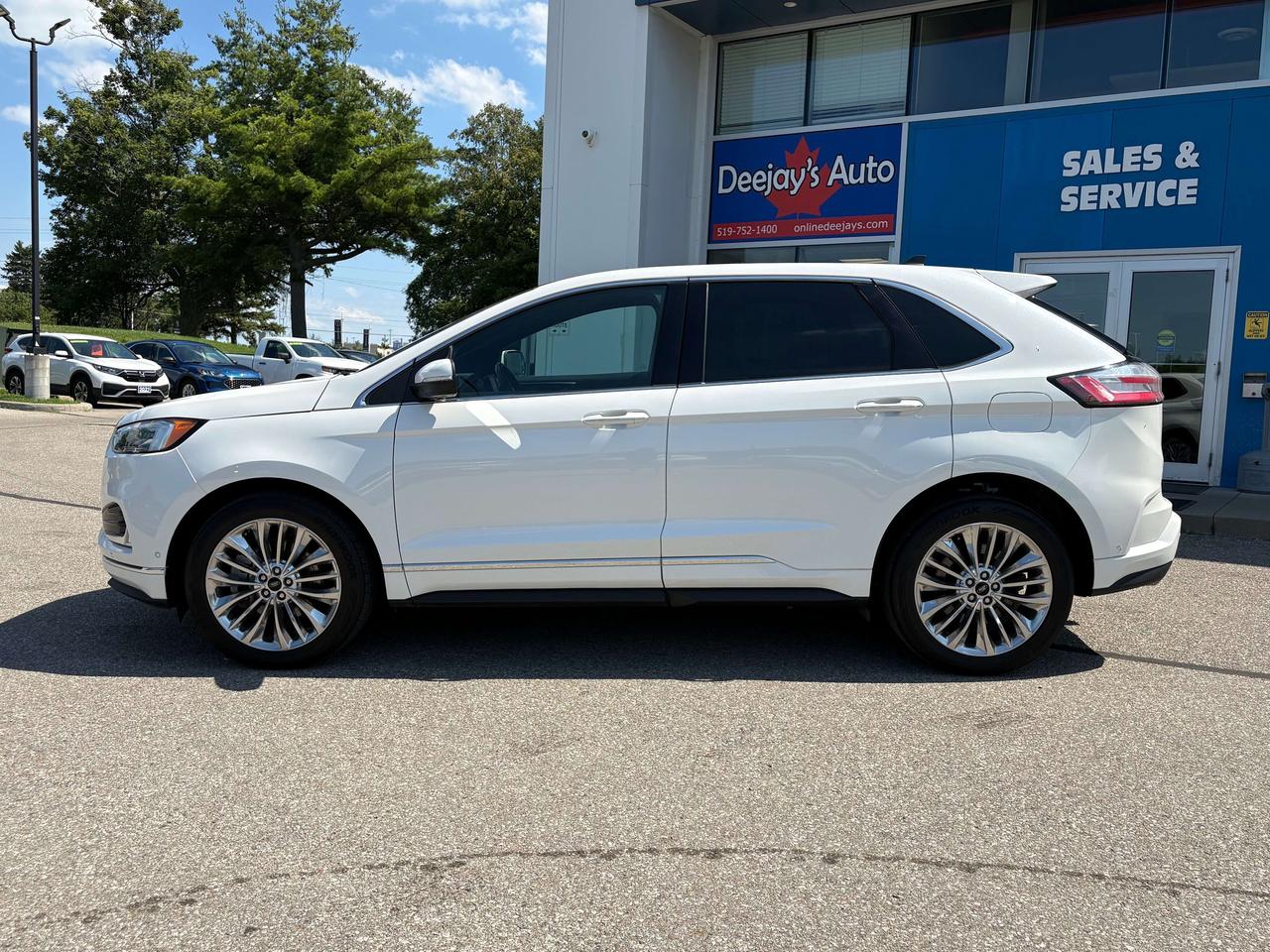 2024 Ford Edge Titanium AWD   Brown Leather   Clean Carfax Photo