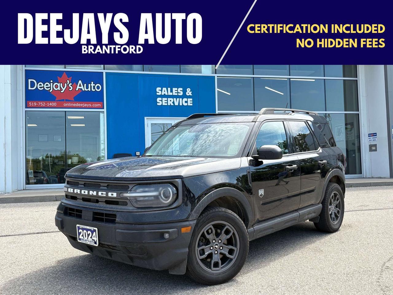 2024 Ford Bronco Sport Big Bend AWD   NAV   Sunroof   Clean Carfax Photo0