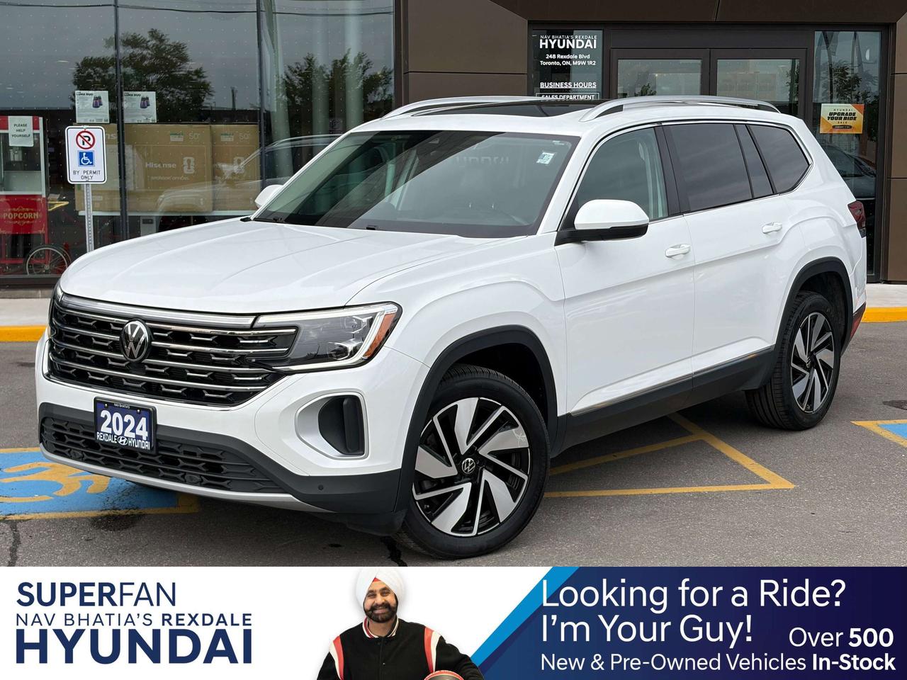 2024 Volkswagen Atlas HIGHLINE AWD   CLEAN CARFAX   ONE OWNER Photo0