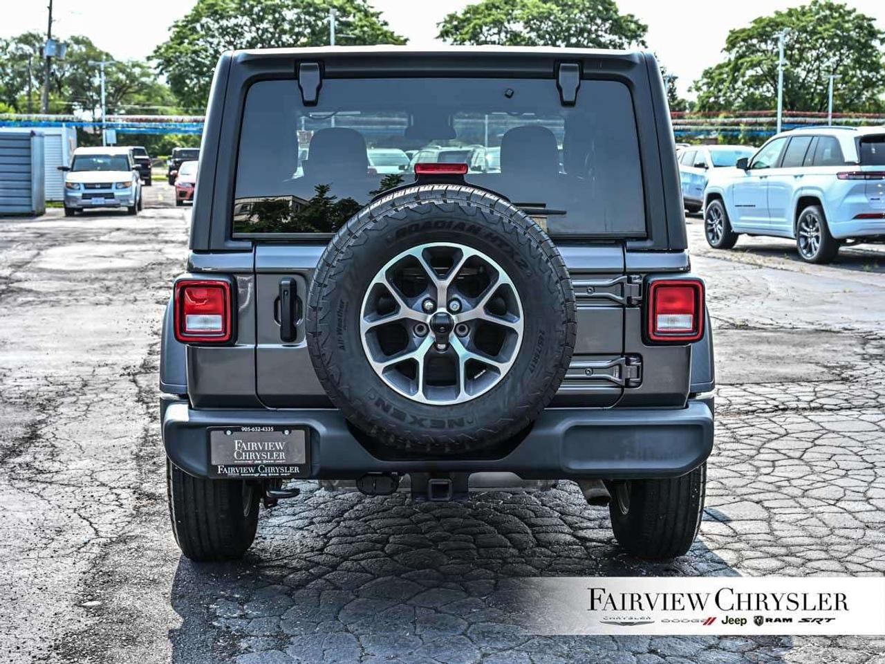 2024 Jeep Wrangler Sport S 2 Door 4x4 HARD TOP   CARPLAY   LED LIGHTING   TRAILER TOW   REMOTE START   HEATED SEATS   17 WHEELS Photo4