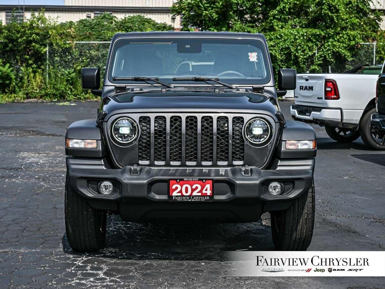 2024 Jeep Wrangler Sport S 2 Door 4x4 HARD TOP   CARPLAY   LED LIGHTING   TRAILER TOW   REMOTE START   HEATED SEATS   17 WHEELS Photo5
