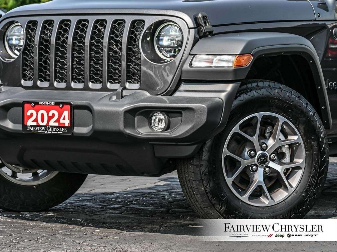 2024 Jeep Wrangler Sport S 2 Door 4x4 HARD TOP   CARPLAY   LED LIGHTING   TRAILER TOW   REMOTE START   HEATED SEATS   17 WHEELS Photo
