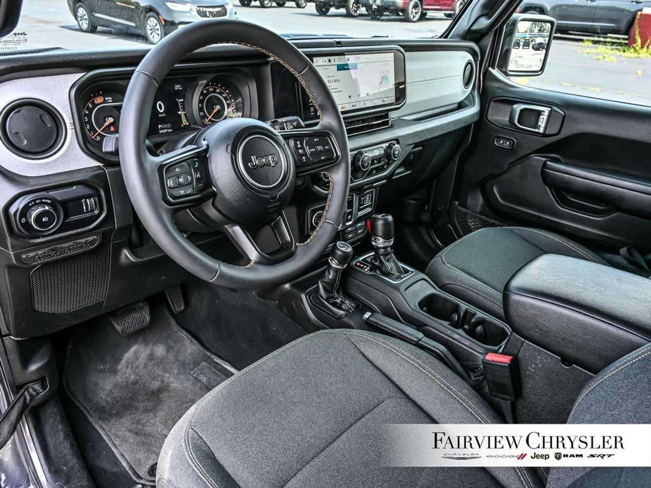 2024 Jeep Wrangler Sport S 2 Door 4x4 HARD TOP   CARPLAY   LED LIGHTING   TRAILER TOW   REMOTE START   HEATED SEATS   17 WHEELS Photo