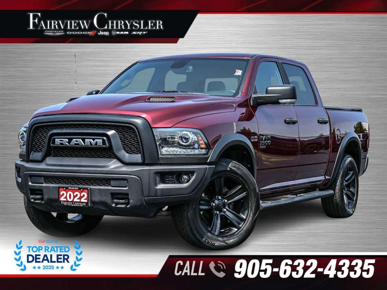 2022 RAM 1500 Warlock 4x4 Crew Cab 5'7 Box WARLOCK   5.7L HEMI   REMOTE START   CARPLAY   NAV   121 FUEL TANK Photo0