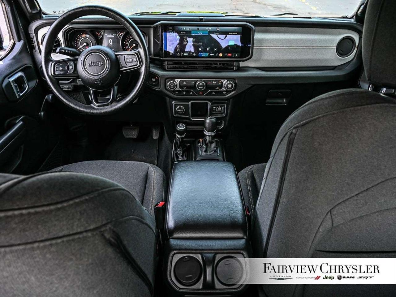 2024 Jeep Wrangler Sport 2 Door 4x4 BLACK HARD TOP   CARPLAY   12.3 SCREEN   CLIMATE CONTROL   BACK UP CAMERA Photo