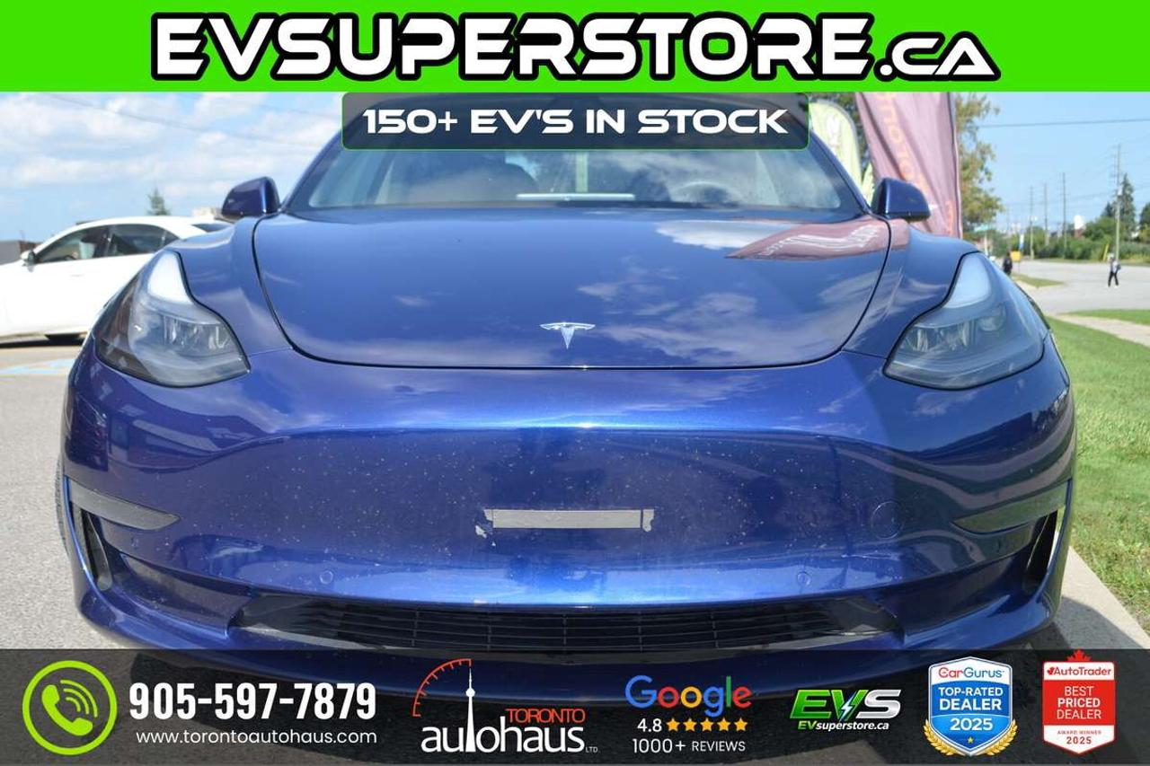 2021 Tesla Model 3 OVER 150 EV'S I EVSUPERSTORE.CA Photo1