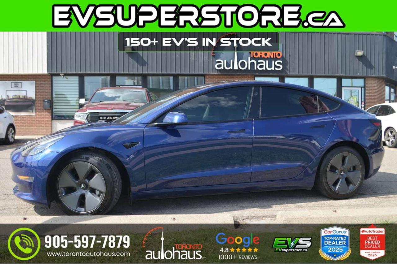 2021 Tesla Model 3 OVER 150 EV'S I EVSUPERSTORE.CA Photo