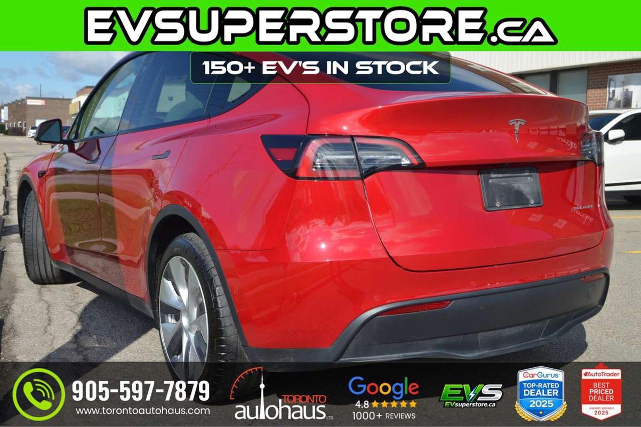 2022 Tesla Model Y LR AWD I WHITE INTERION AT EVSUPERSTORE.CA Photo