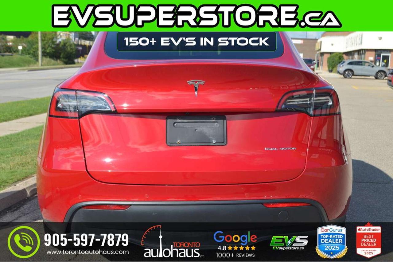 2022 Tesla Model Y LR AWD I WHITE INTERION AT EVSUPERSTORE.CA Photo