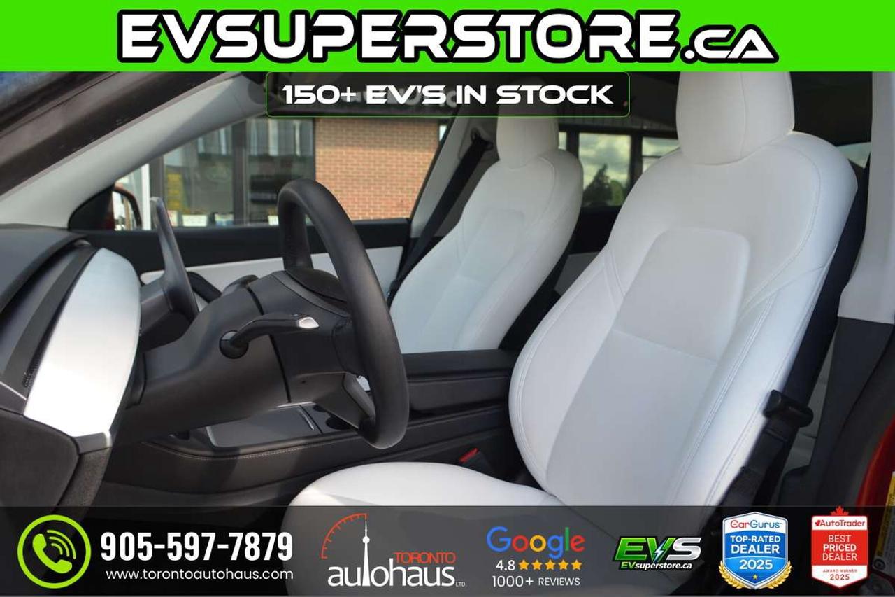 2022 Tesla Model Y LR AWD I WHITE INTERION AT EVSUPERSTORE.CA Photo