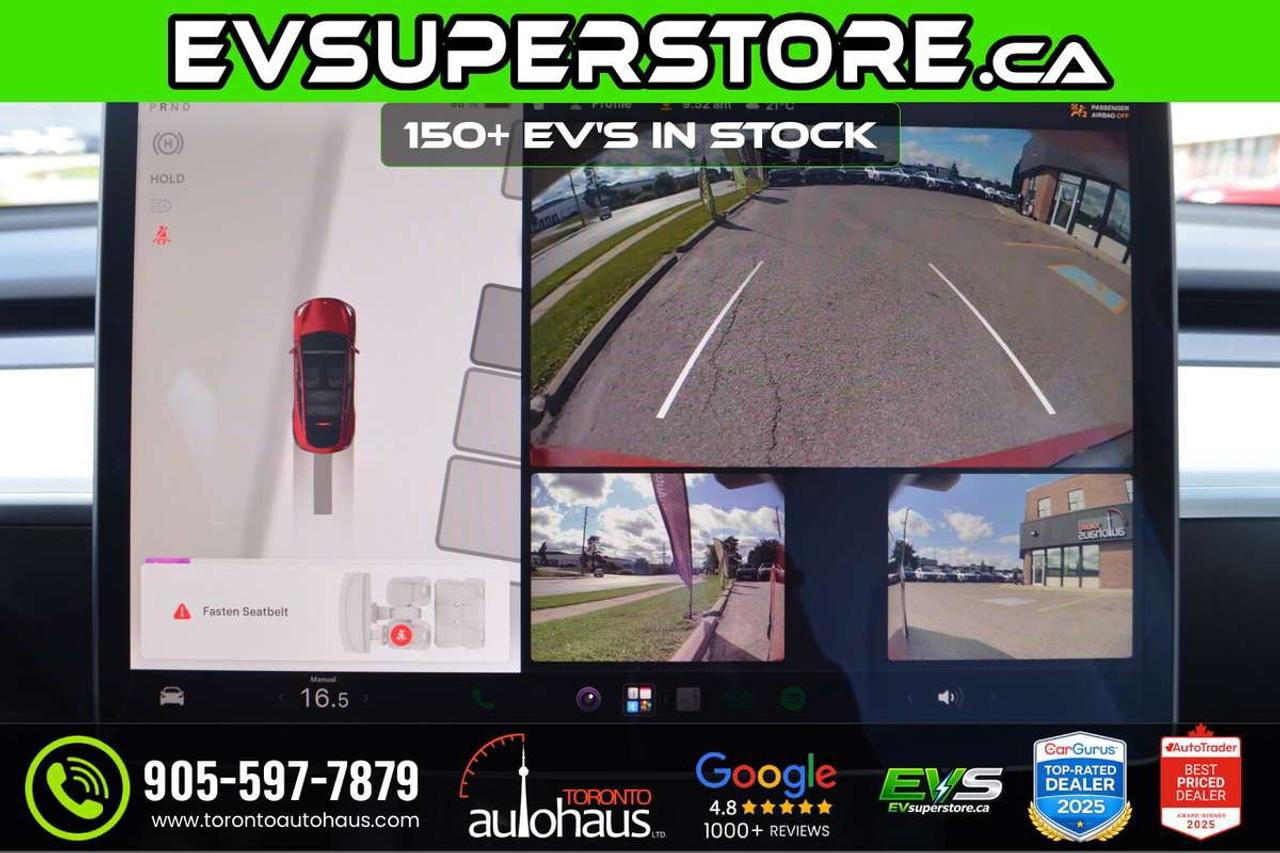 2022 Tesla Model Y LR AWD I WHITE INTERION AT EVSUPERSTORE.CA Photo