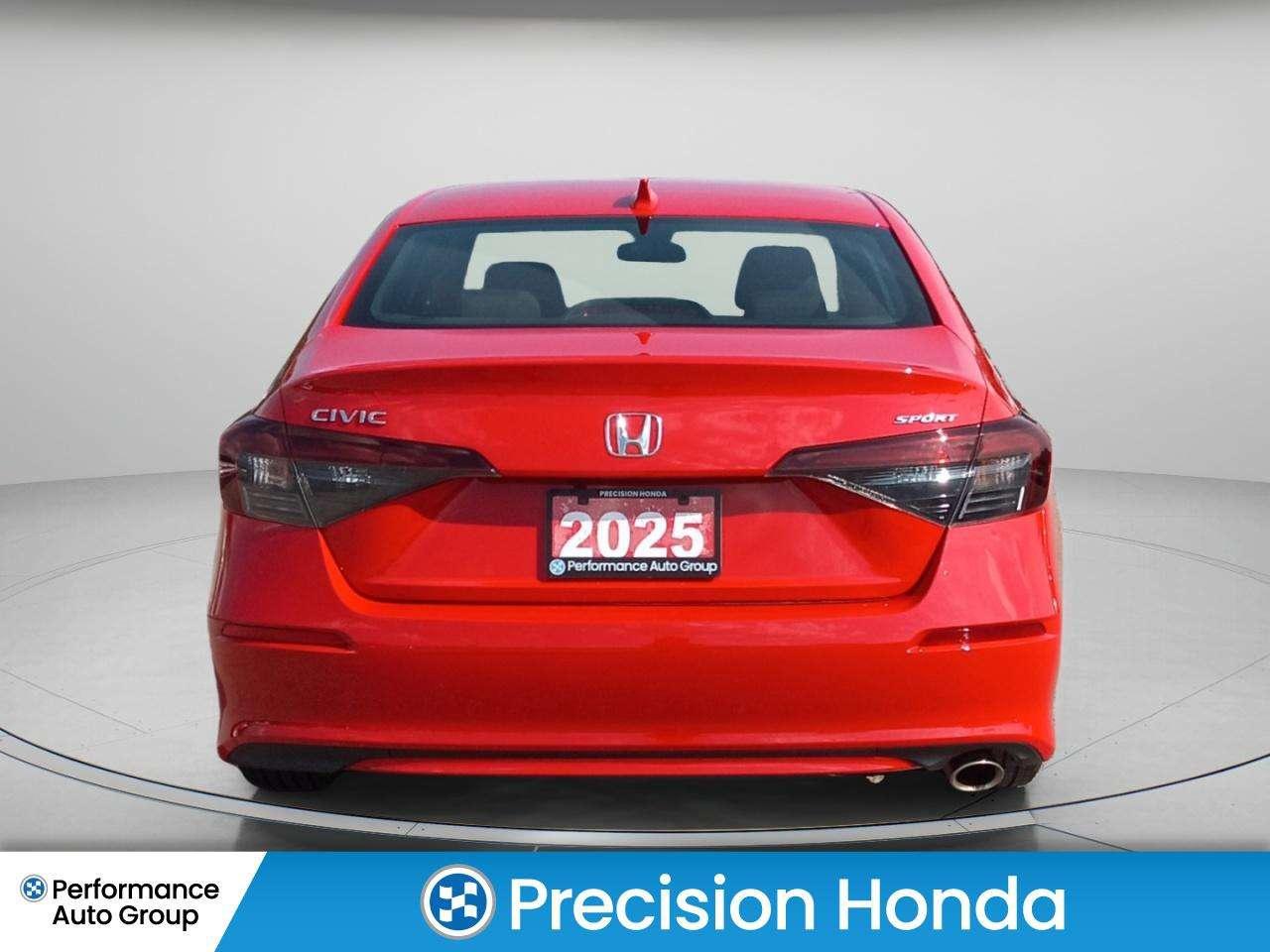 2025 Honda Civic Sport CarPlay Rear Cam Sunroof Heated Seats Photo