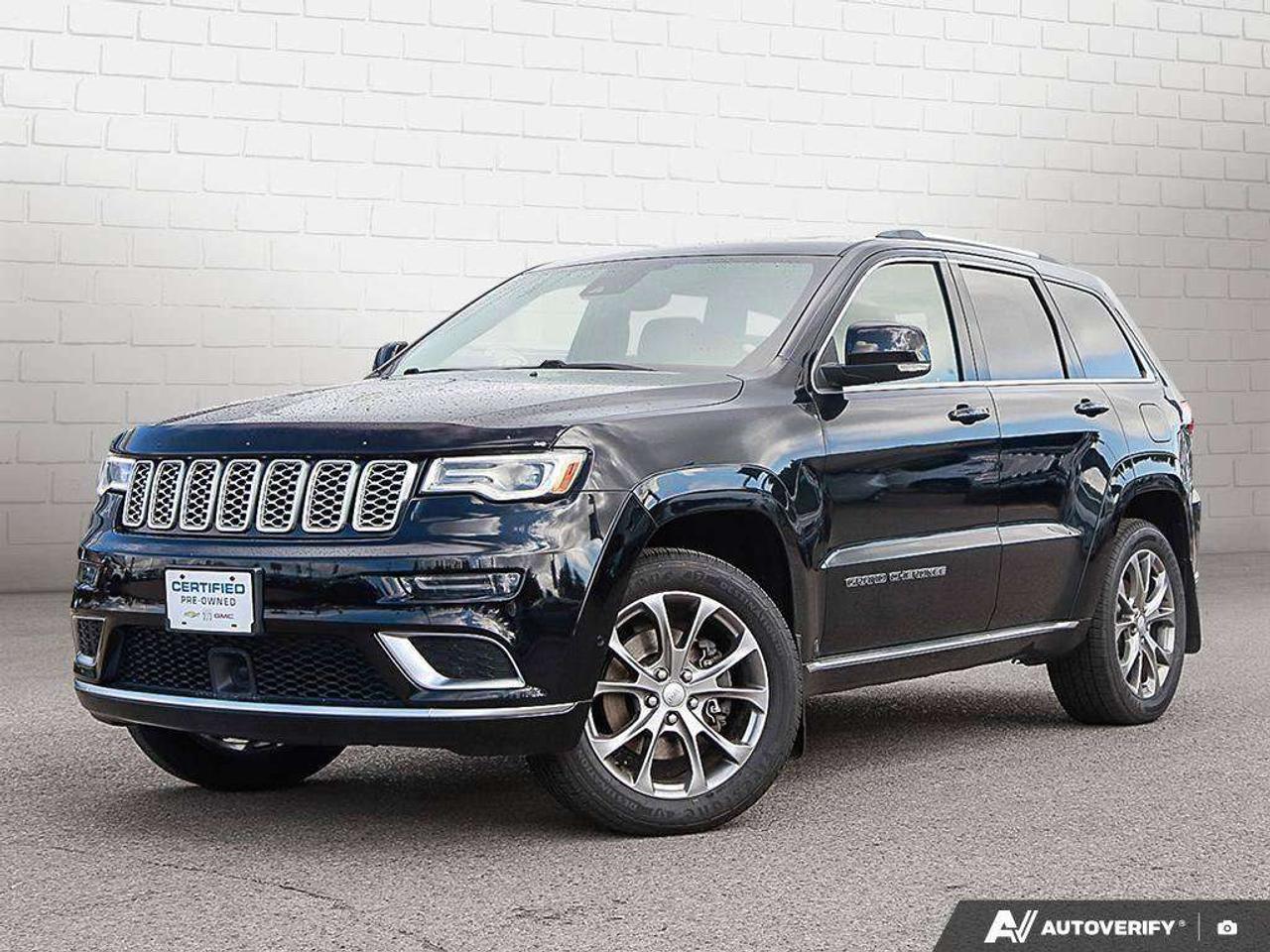 2021 Jeep Grand Cherokee SUMMIT, 3.6L V6, AWD, ALLOYS, LEATHER, SUNROOF, NAV, 1-OWNER, LOW KMS, CERTIFIED PREOWNED! Photo0