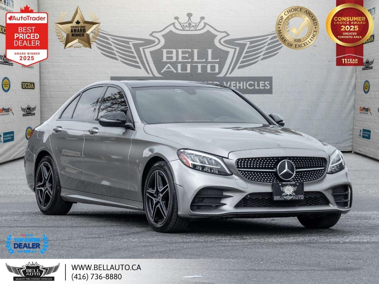 2020 Mercedes-Benz C-Class C300   AMGPKG   NIGHTPKG   PRMPKG   NAVI   B.CAM   PANO   NOACCIDENT Photo0