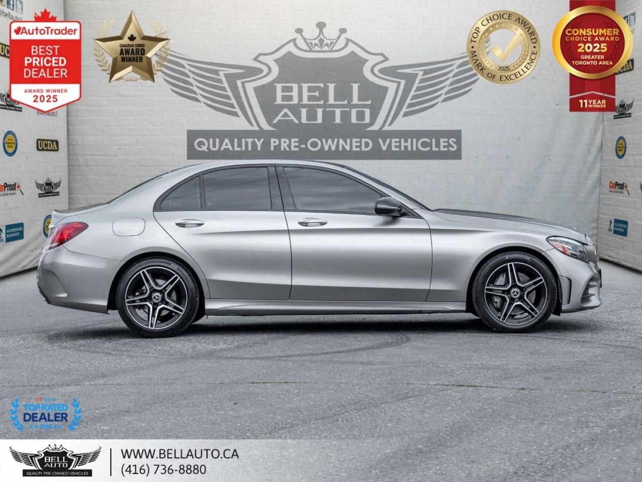 2020 Mercedes-Benz C-Class C300   AMGPKG   NIGHTPKG   PRMPKG   NAVI   B.CAM   PANO   NOACCIDENT Photo