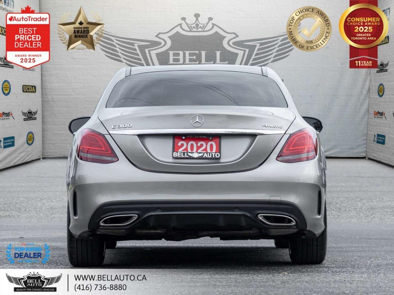 2020 Mercedes-Benz C-Class C300   AMGPKG   NIGHTPKG   PRMPKG   NAVI   B.CAM   PANO   NOACCIDENT Photo