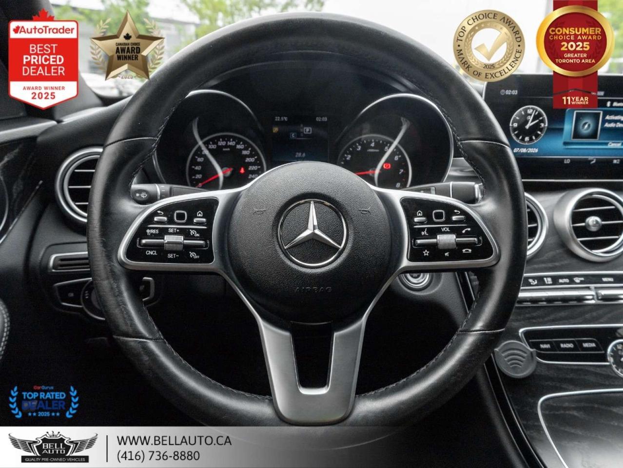 2020 Mercedes-Benz C-Class C300   AMGPKG   NIGHTPKG   PRMPKG   NAVI   B.CAM   PANO   NOACCIDENT Photo